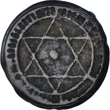 Munten, Marokko, Sidi Mohammed IV, 4 Falus, 1871/AH1288, FR, Bronzen