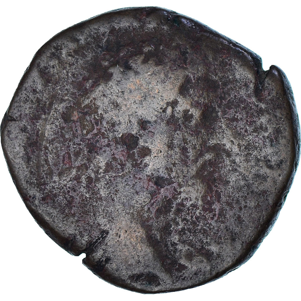 Moneta, Marcus Aurelius, Sestertius, 161-180, Rome, F(12-15), Brązowy