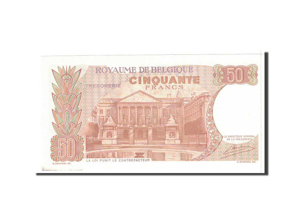 Banknote, Belgium, 50 Francs, 1966, 1966-05-16, KM:139, UNC(65-70)