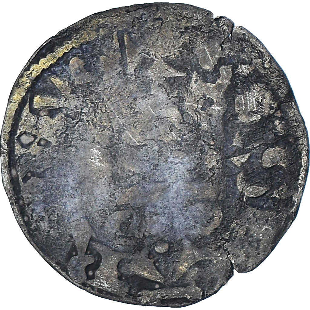 Moneta, Francja, Philip II, Denier, 1180-1223, Saint-Martin de Tours, VF(20-25)