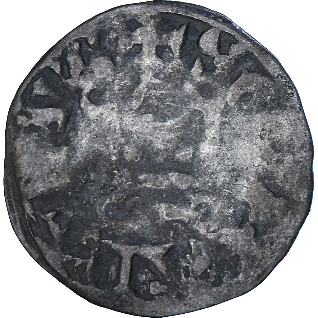 Coin, France, Philip II, Denier, 1180-1223, Saint-Martin de Tours, VF(30-35)