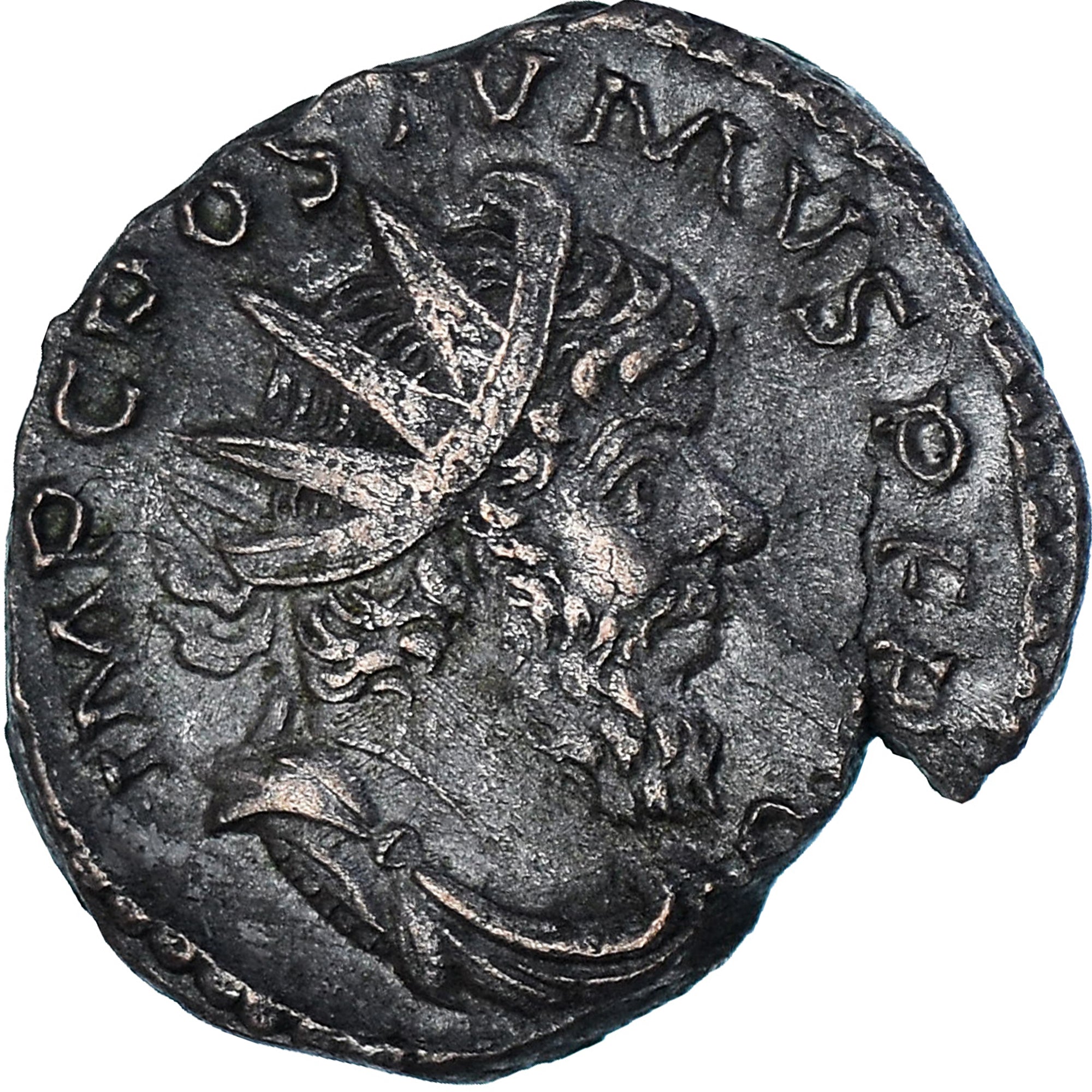 Moeda, Postumus, Antoninianus, 260-269, Lugdunum, AU(55-58), Lingote, RIC:75