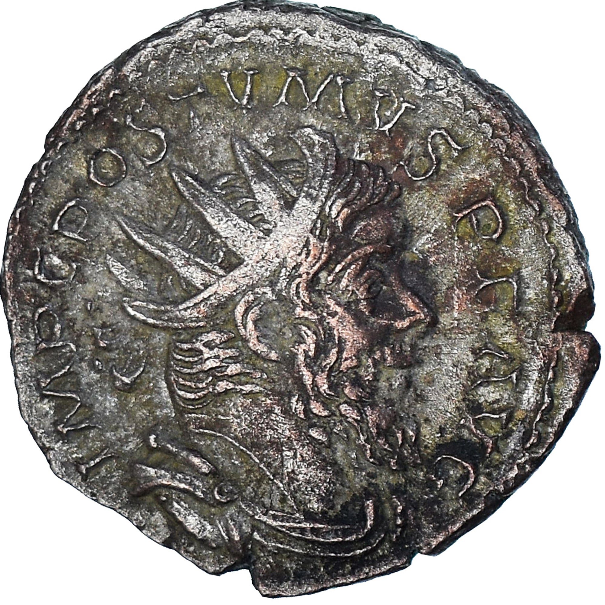 Moeda, Postumus, Antoninianus, 260-269, Cologne, AU(50-53), Lingote, RIC:315