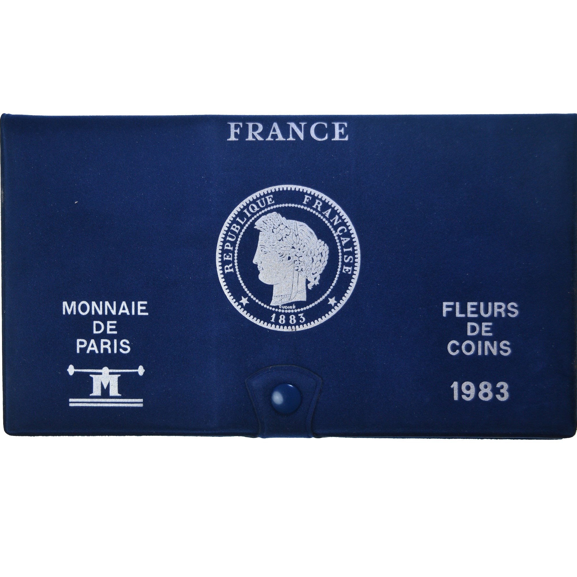 Moneta, Francja, Coffret 1 c. à 100 frs., 1983, Monnaie de Paris, FDC