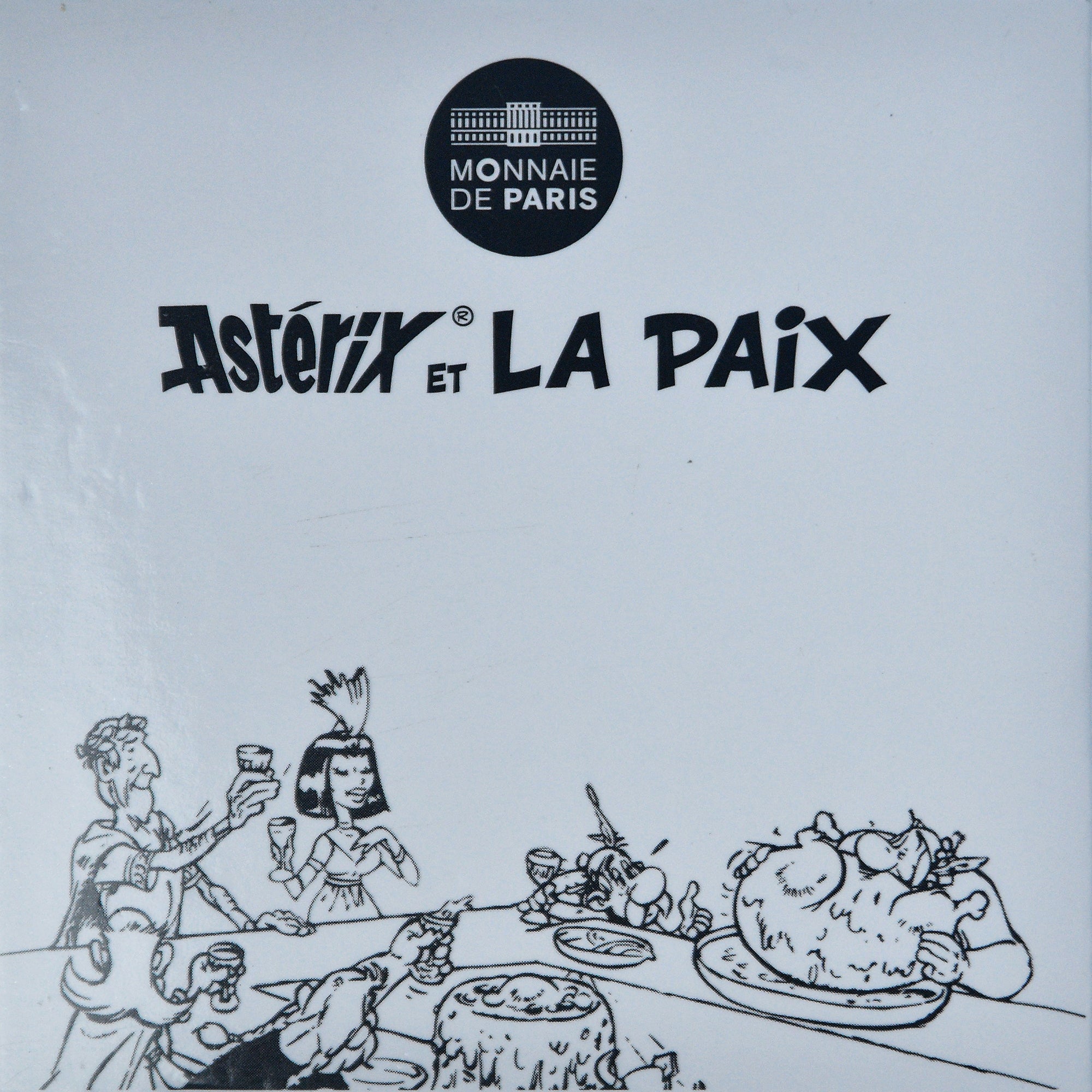 France, 50 Euro, Astérix et la paix, 2015, Monnaie de Paris, MS(65-70), Silver