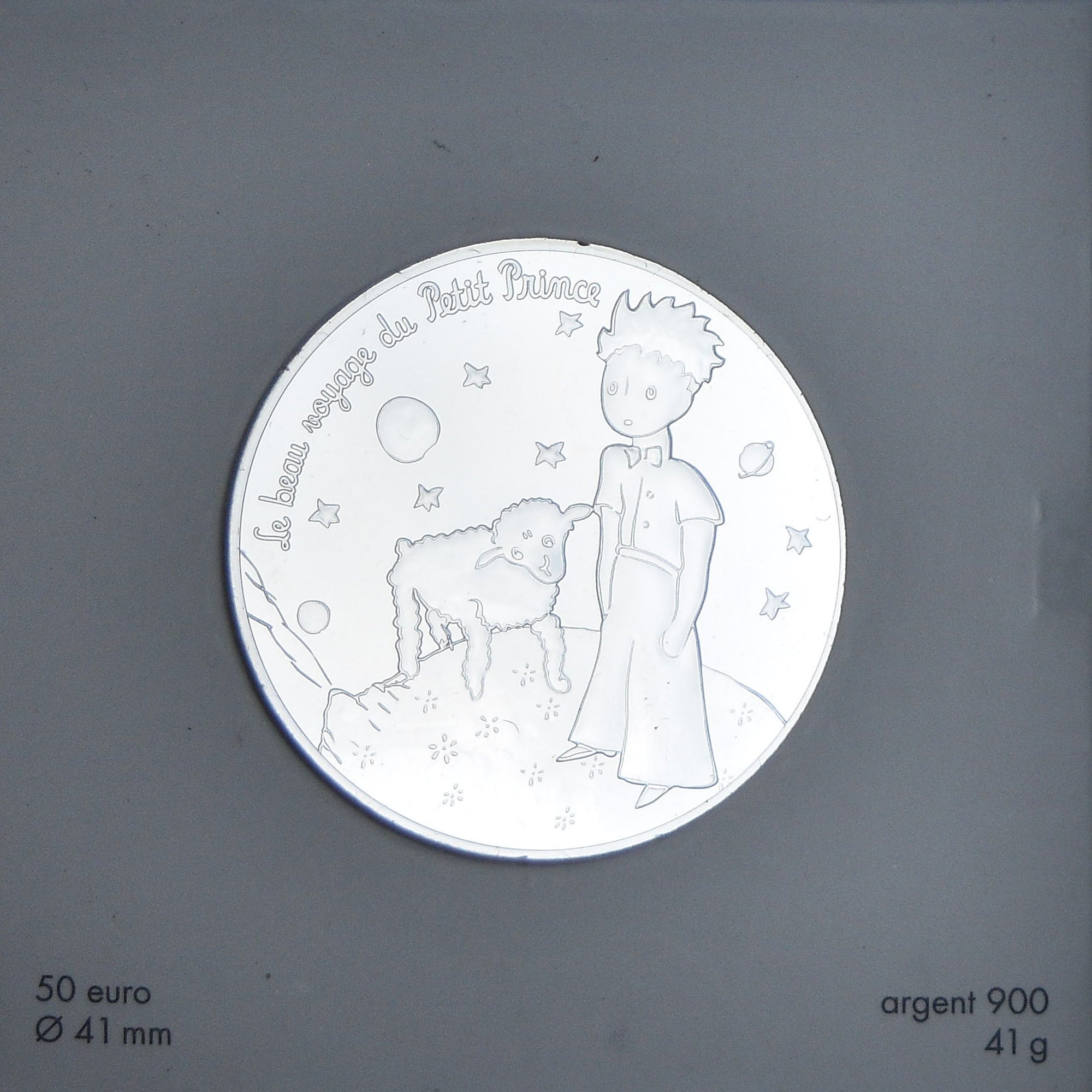 Francia, 50 Euro, Le beau voyage du Petit Prince, 2016, Monnaie de Paris, FDC