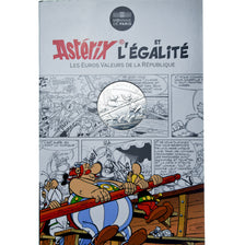 France, 10 Euro, Astérix - Égalité, 2015, Monnaie de Paris, MS(64), Silver