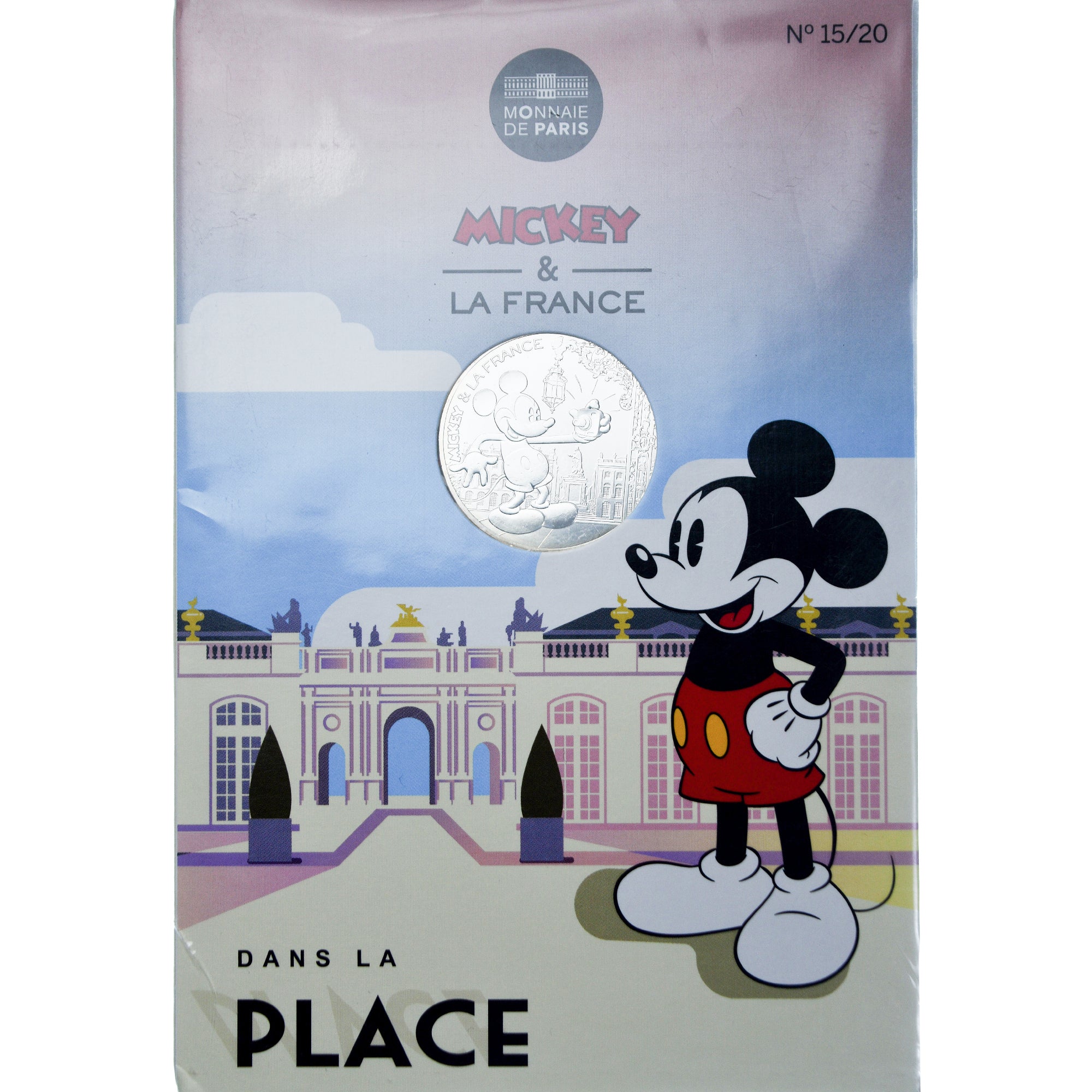 France, 10 Euro, Mickey & la France - Dans la place, 2018, Monnaie de Paris
