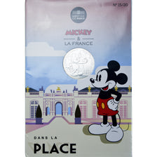 France, 10 Euro, Mickey & la France - Dans la place, 2018, Monnaie de Paris