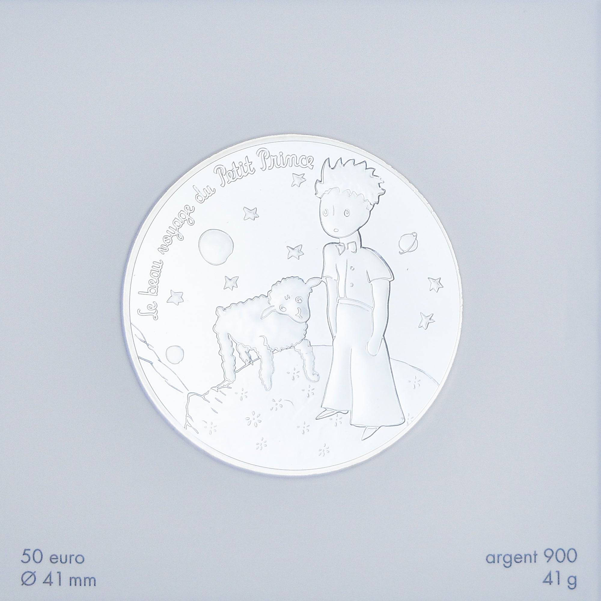 Francia, 50 Euro, Le beau voyage du Petit Prince, 2016, Monnaie de Paris, FDC