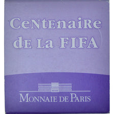 France, 1-1/2 Euro, Centenaire de la Fifa, 2004, MS(65-70), Silver