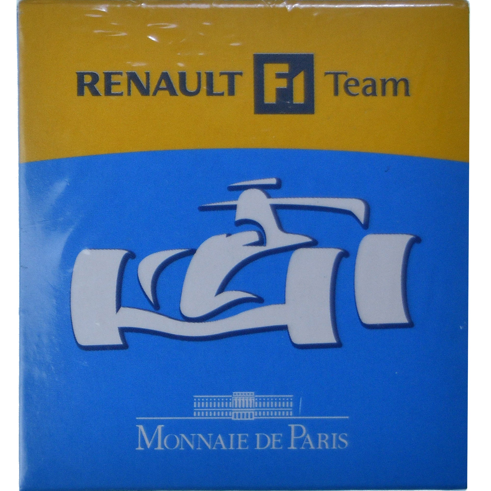 France, 1-1/2 Euro, Renault F1, 2006, FDC, Argent