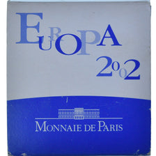 France, 1-1/2 Euro, Europa, 2002, MS(65-70), Silver