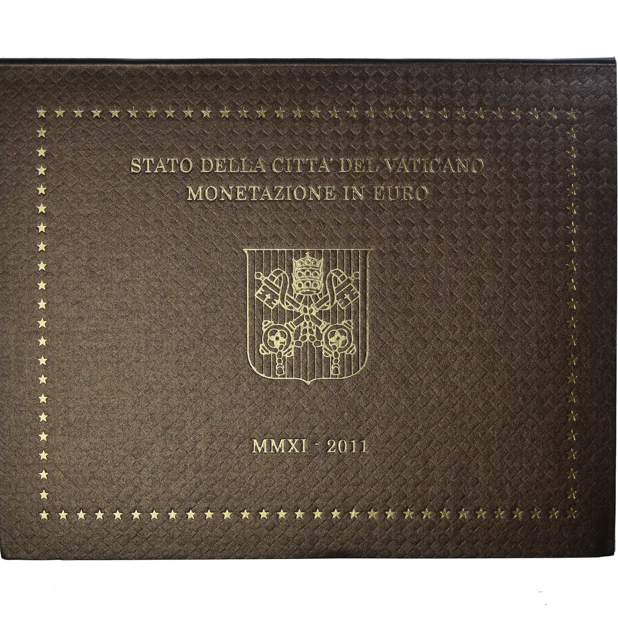 Vatican, Pape Benoit XVI, Set 1 cts. - 2 Euro, 2011, Rome, MS(65-70)