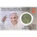 Vatican, Pape Benoit XVI, 50 Euro Cent, 2014, Rome, Coin card, MS(65-70), Brass