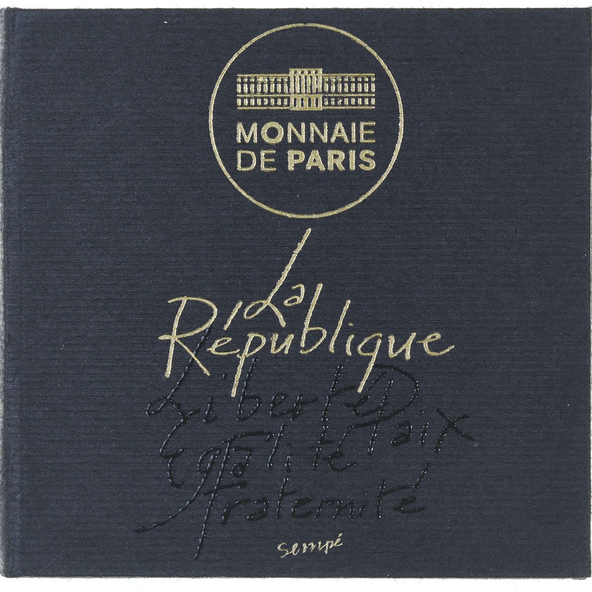 France, 500 Euro, Sempé - Valeurs de la République, 2014, Monnaie de Paris
