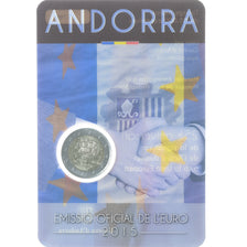 Andorra, 2 Euro, 25ème anniversaire de l'accord douanier avec l'UE, 2015, Coin