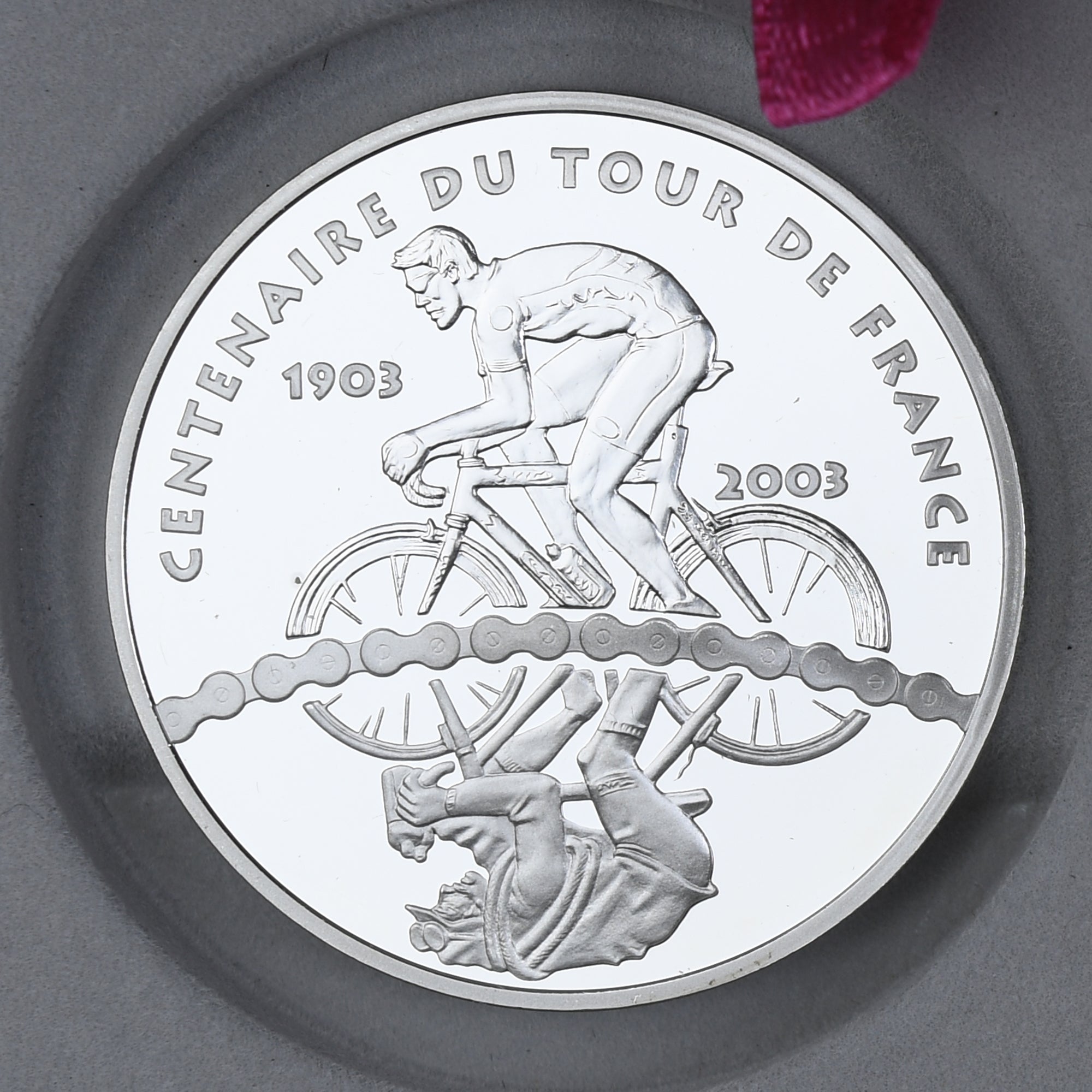 France, 1-1/2 Euro, Tour de France - 100 ans de Tour, 2003, BE, MS(65-70)