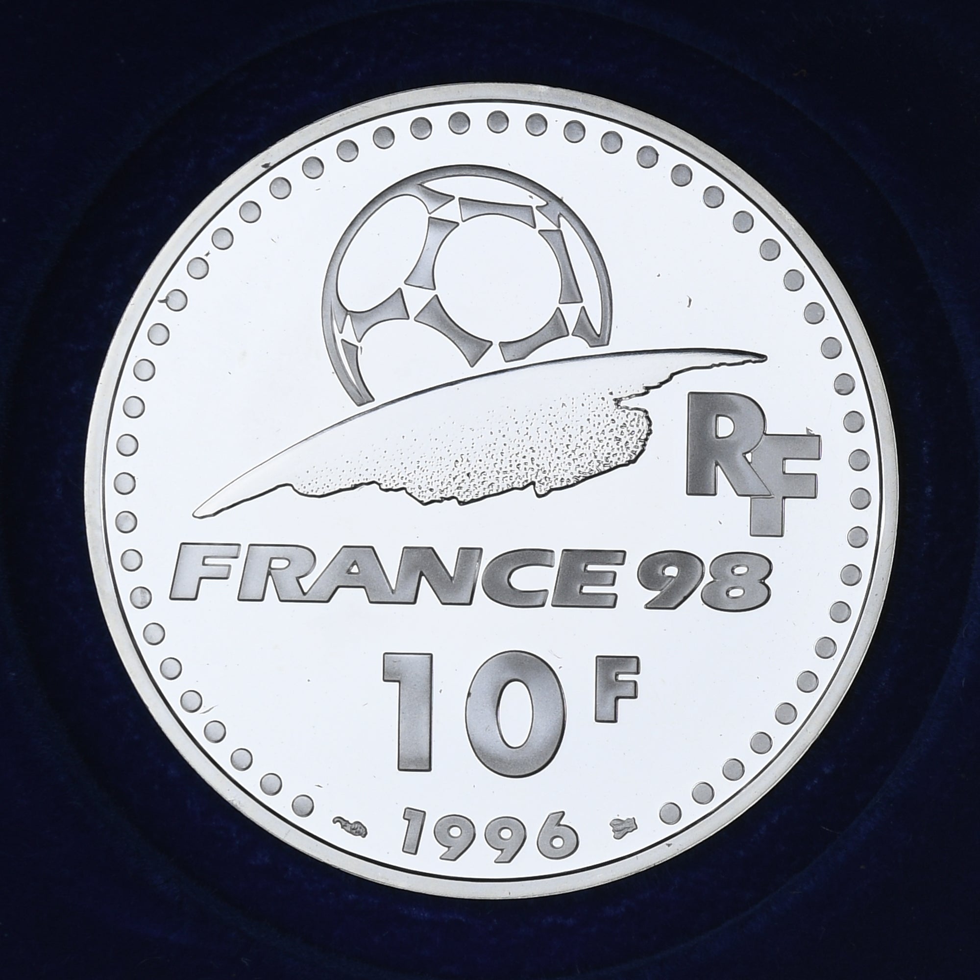 Monnaie, France, Coupe du Monde 1998, 10 Francs, 1998, Monnaie de Paris, BE