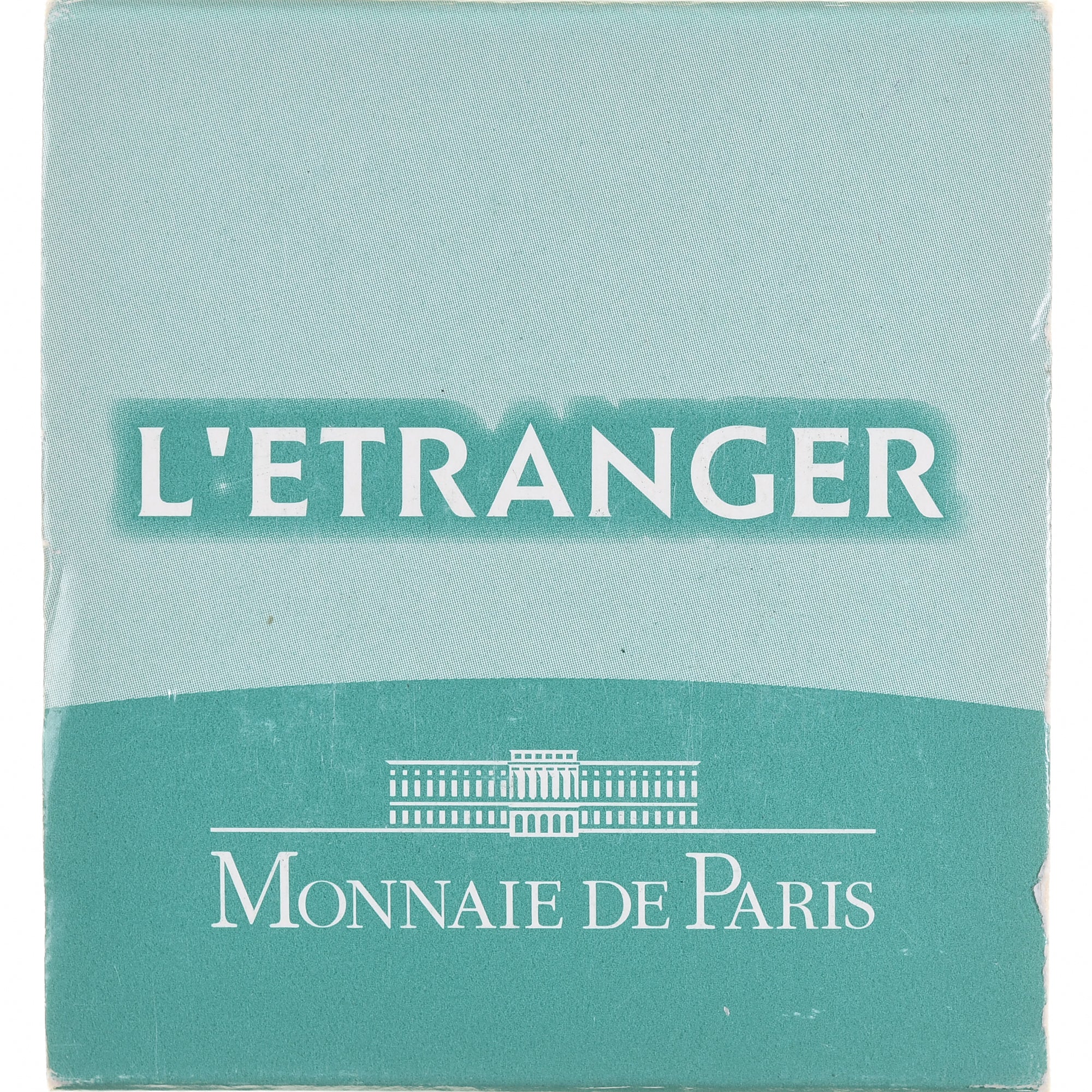 France, 10 Euro, L'Étranger, 2011, Monnaie de Paris, BE, MS(65-70), Silver