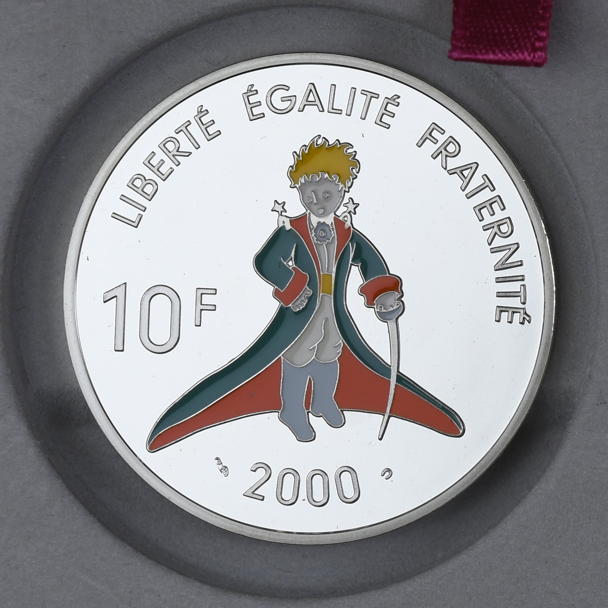 Coin, France, Antoine de Saint-Exupéry, 10 Francs, 2000, Monnaie de Paris