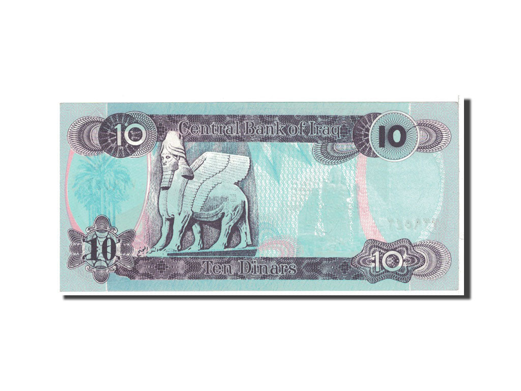 Banknote, Iraq, 10 Dinars, 1992, Undated, KM:81, UNC(65-70)