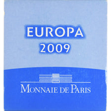 France, 10 Euro, Europa, 2009, Monnaie de Paris, BE, MS(65-70), Silver
