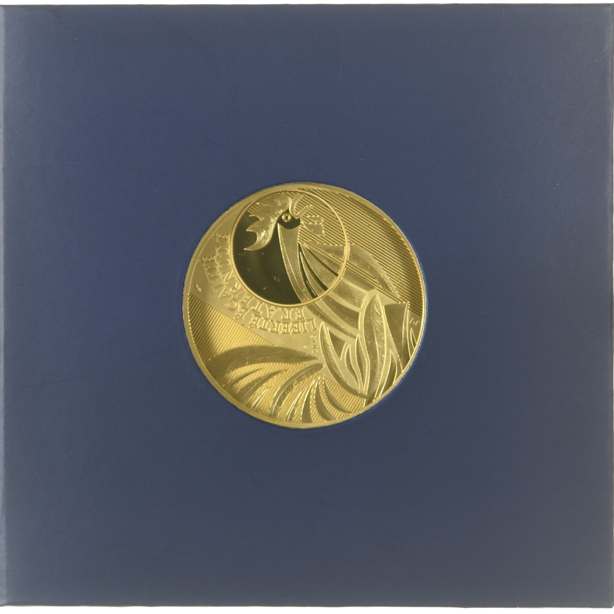 France, 1000 Euro, Coq, 2015, Monnaie de Paris, FDC.BU, MS(65-70), Gold