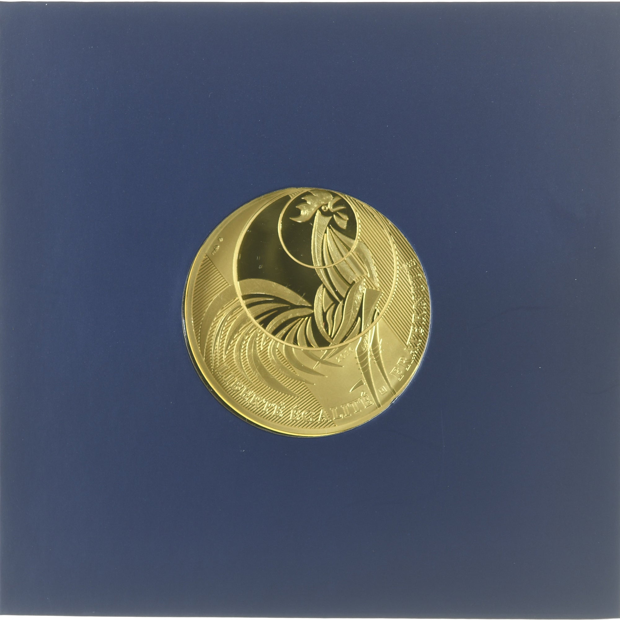 France, 1000 Euro, Coq, 2016, Monnaie de Paris, FDC.BU, FDC, Or