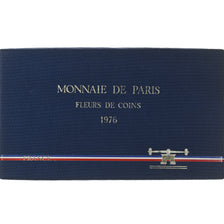 Moneta, Francja, Coffret 1 c. à 50 frs., 1976, Monnaie de Paris, FDC