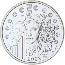 France, 1/4 Euro, Europa, 2002, Monnaie de Paris, BU, MS(65-70), Silver