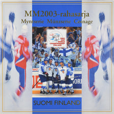 Finlandia, Set 1 cts. - 2 Euro, IIHF Hockey World Championship, 2003, FDC, FDC