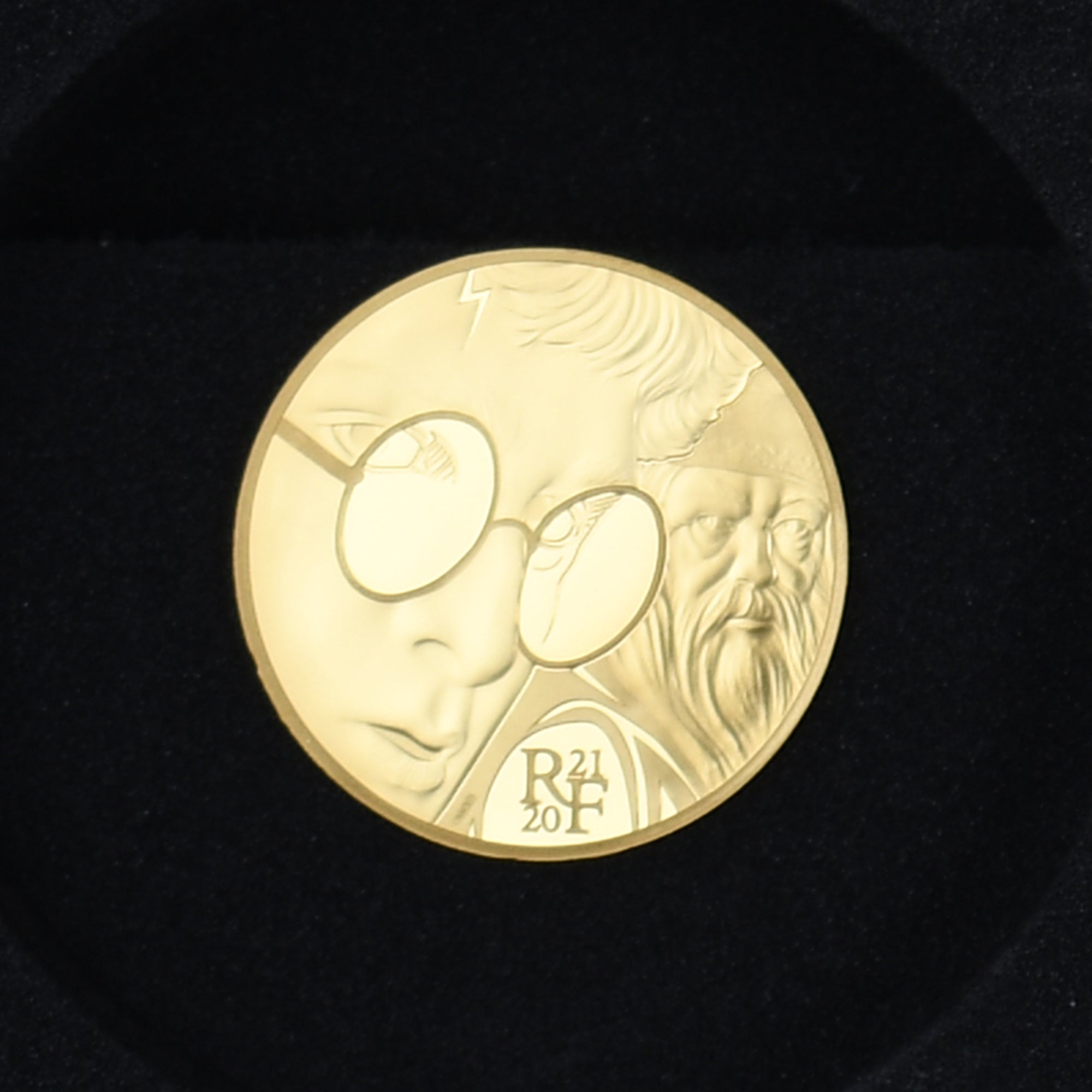 France, 50 Euro, Harry Potter, 2021, Monnaie de Paris, BE, FDC, Or