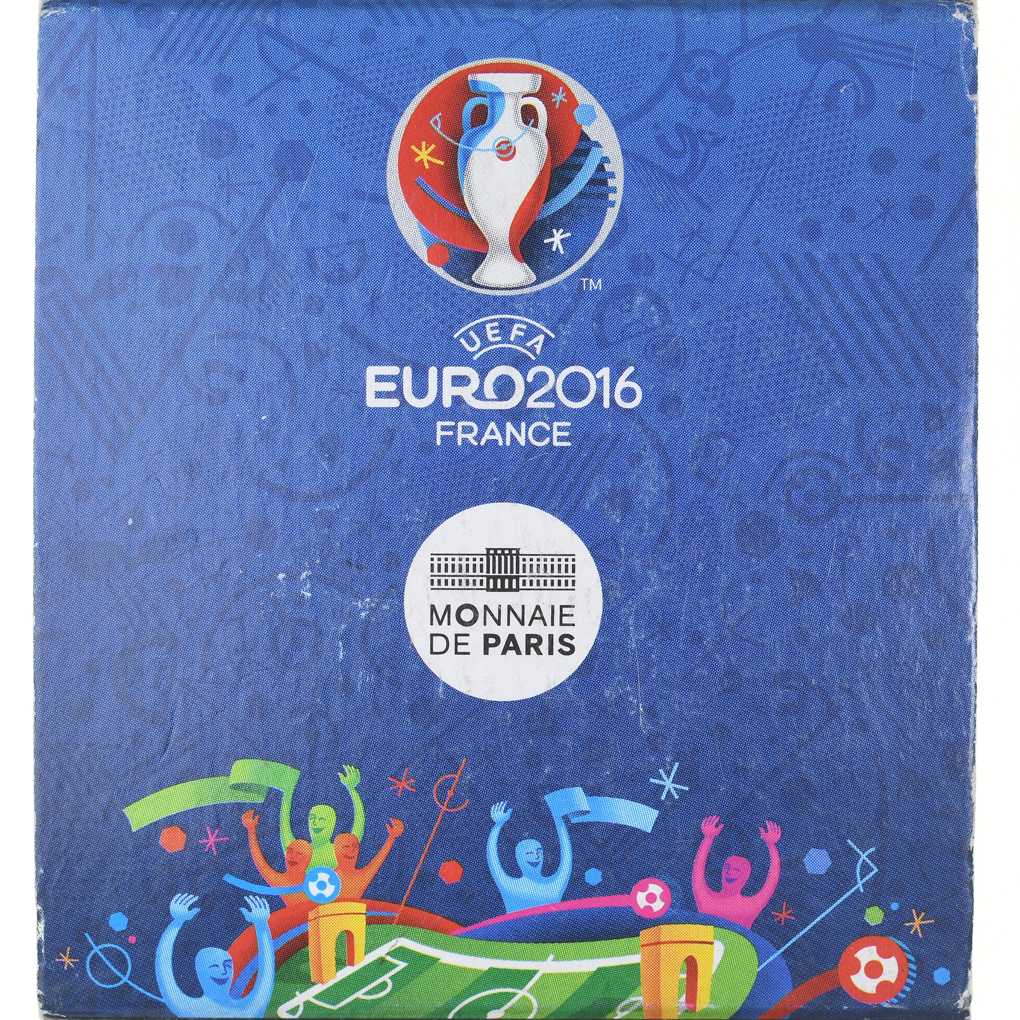 Francia, 10 Euro, UEFA Euro 2016 - Tête, 2016, Monnaie de Paris, BE, FDC, Plata