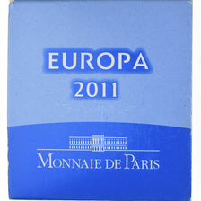 France, 10 Euro, Europa, 2011, Monnaie de Paris, BE, MS(65-70), Silver