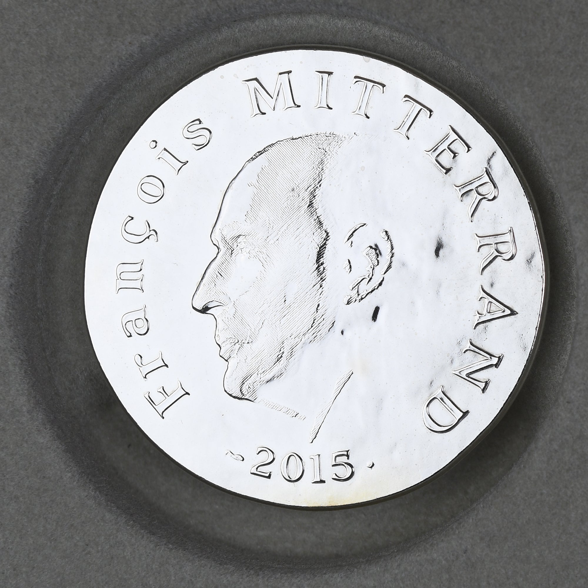 France, 10 Euro, François Mitterrand, 2015, Monnaie de Paris, historique