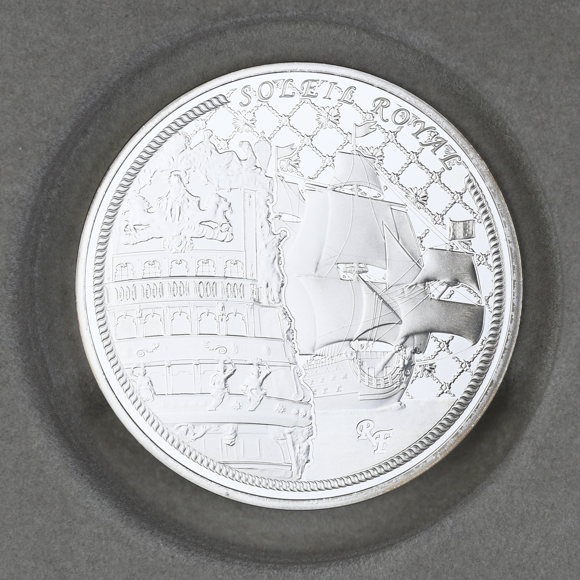 France, 10 Euro, Soleil Royal, 2015, Monnaie de Paris, BE, MS(65-70), Silver