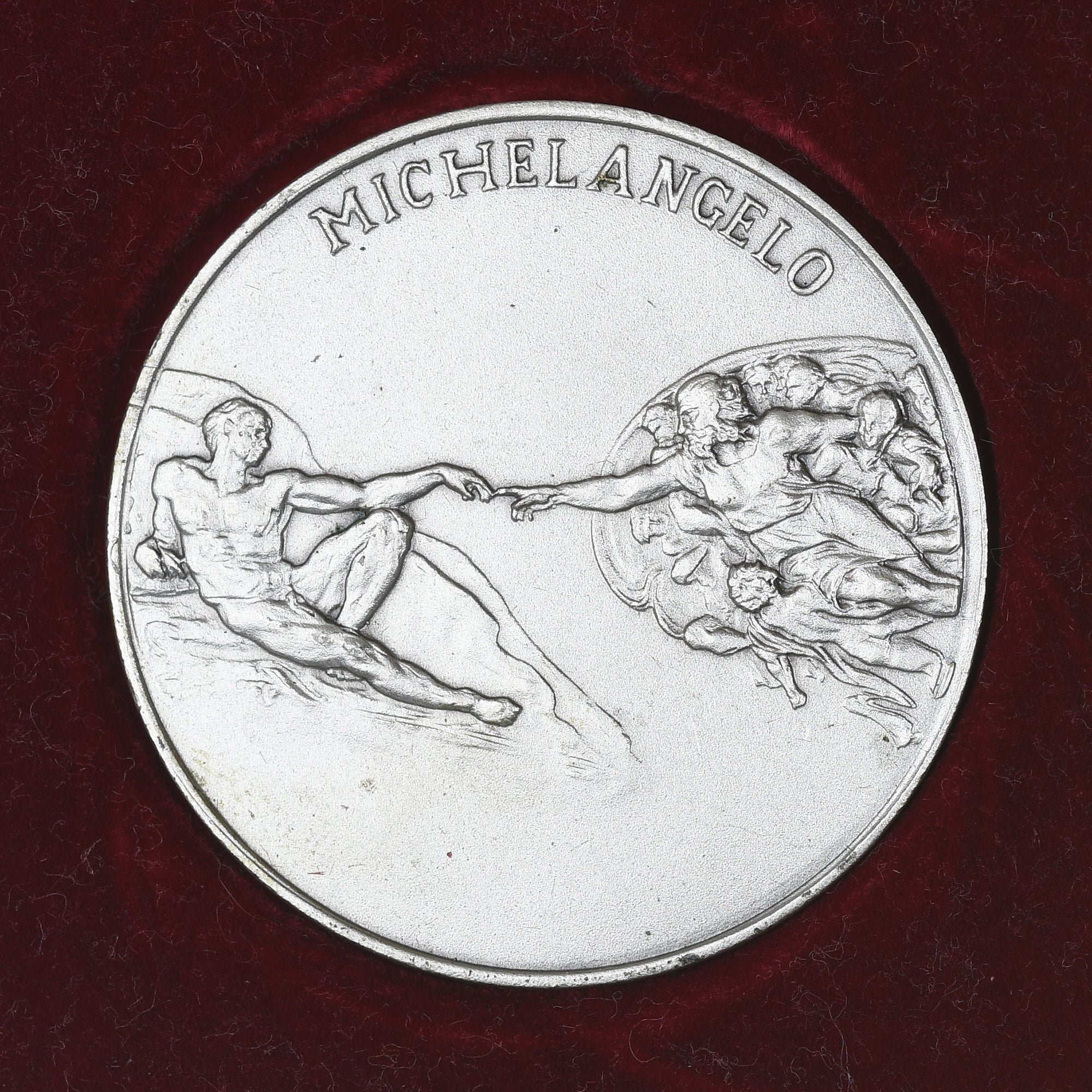 Vaticano, medaglia, Musei Vaticani, Michelangelo, Arts & Culture, 1992, FDC