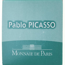 France, 10 Euro, Pablo Picasso, 2010, Monnaie de Paris, BE, MS(65-70), Silver