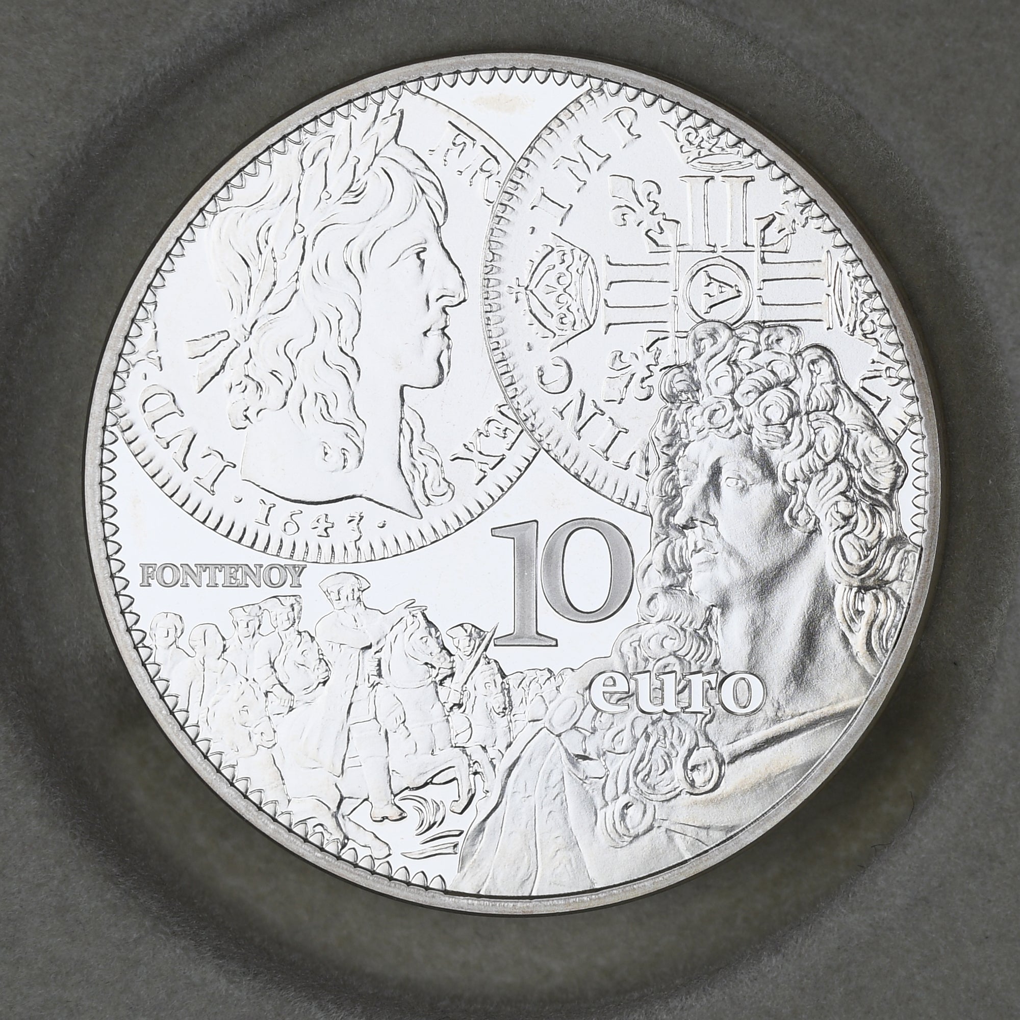 France, 10 Euro, semeuse, le louis d'or, 2017, Monnaie de Paris, FDC, Argent