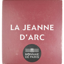 França, 10 Euro, La Jeanne d'Arc, 2012, Monnaie de Paris, BE, MS(65-70), Prata