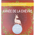 Frankrijk, 10 Euro, Année de la Chèvre, 2015, Monnaie de Paris, BE, FDC
