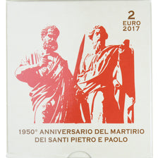 Vatican, 2 Euro, 1950ème anniversaire du martyr des Saints Pierre et Paul