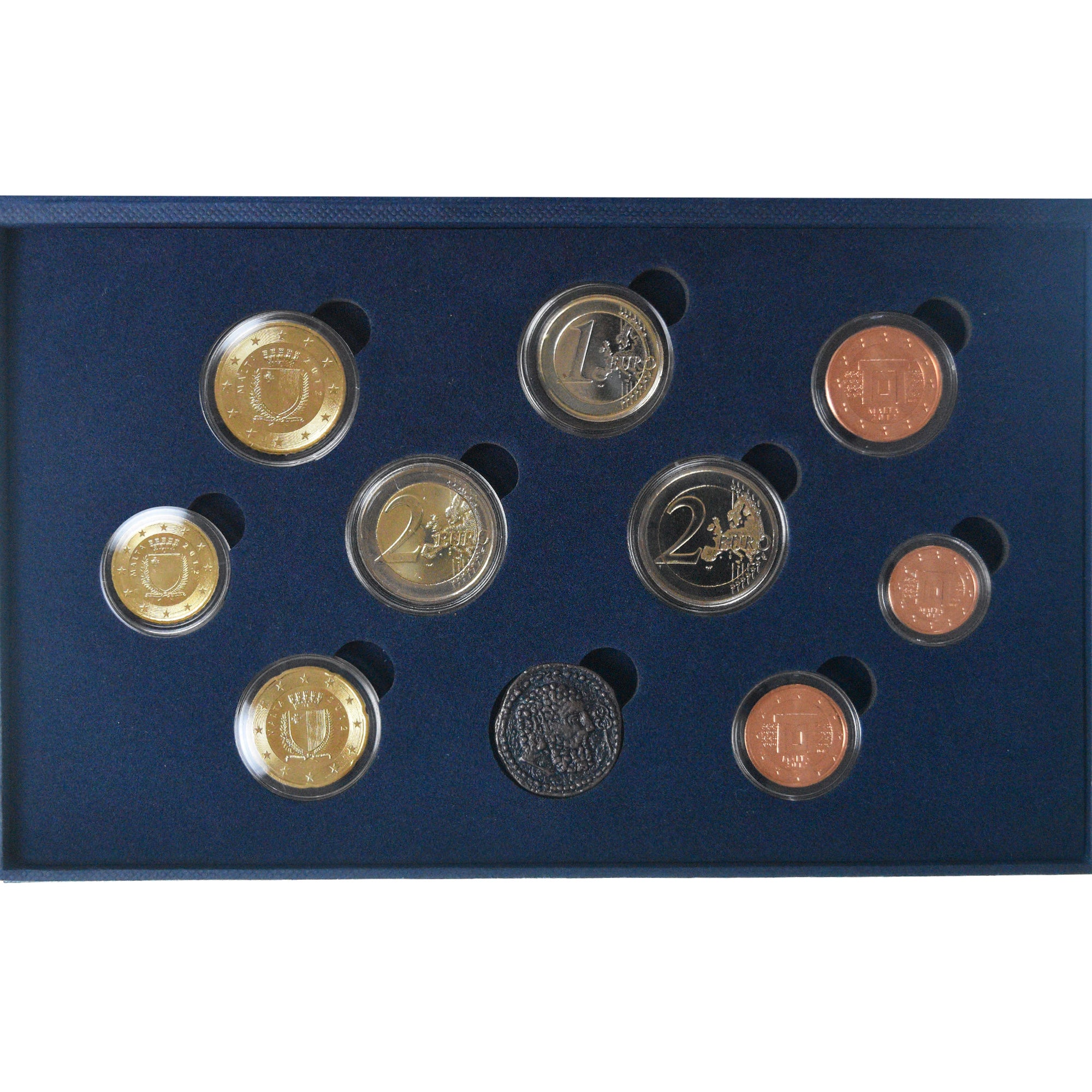 Malta, 1 c. to 2€ + token, Série Divisionnelle, 2012, SET.BU, FDC, n.v.t.