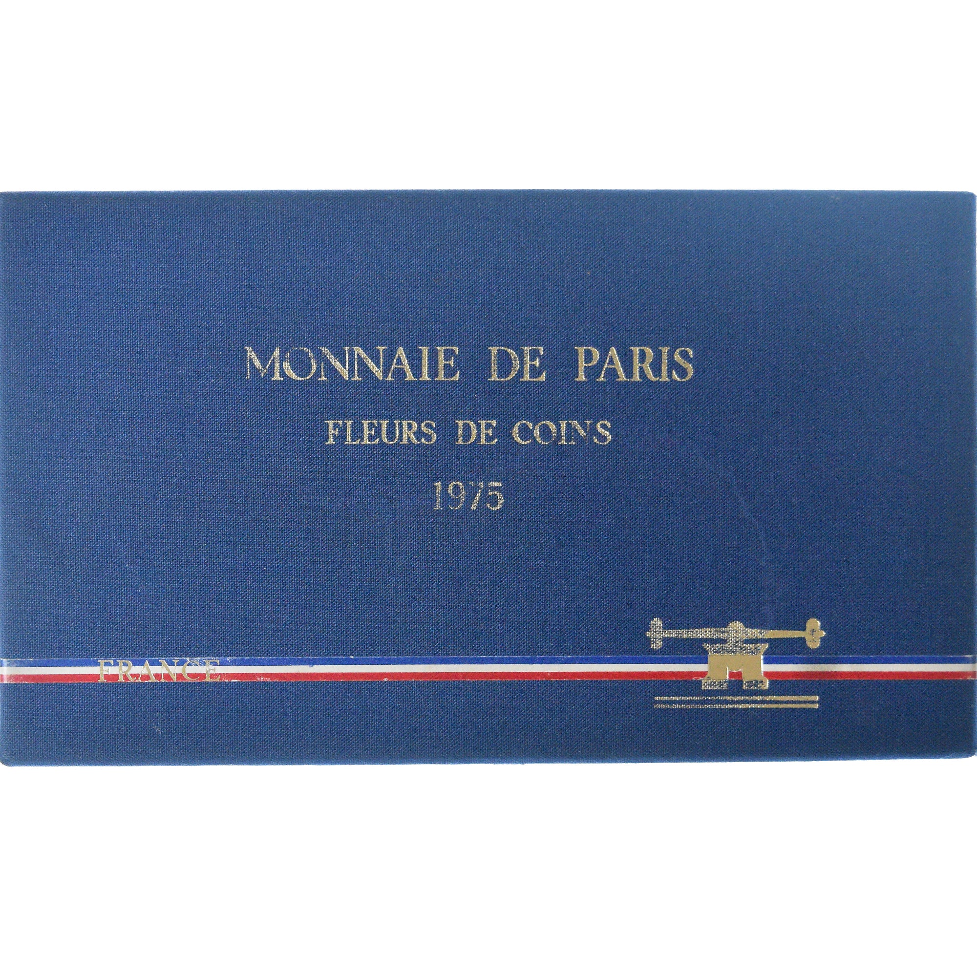 Monnaie, France, Coffret 1 c. à 50 frs., 1975, Monnaie de Paris, FDC, FDC