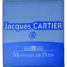 France, 10 Euro, Jacques Cartier, 2011, Monnaie de Paris, Proof / BE, MS(65-70)