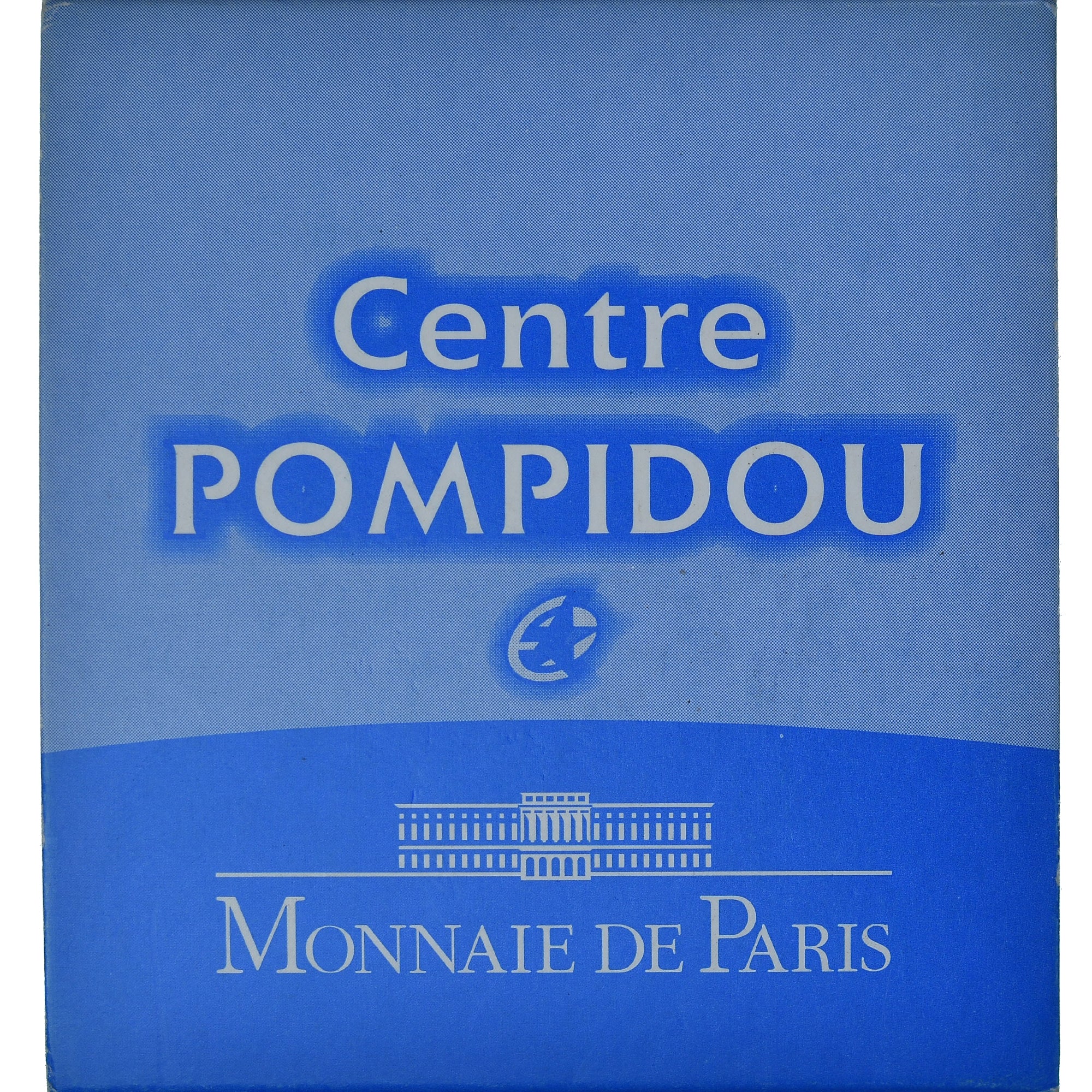 France, 10 Euro, Centre Georges Pompidou, 2010, Monnaie de Paris, Proof / BE