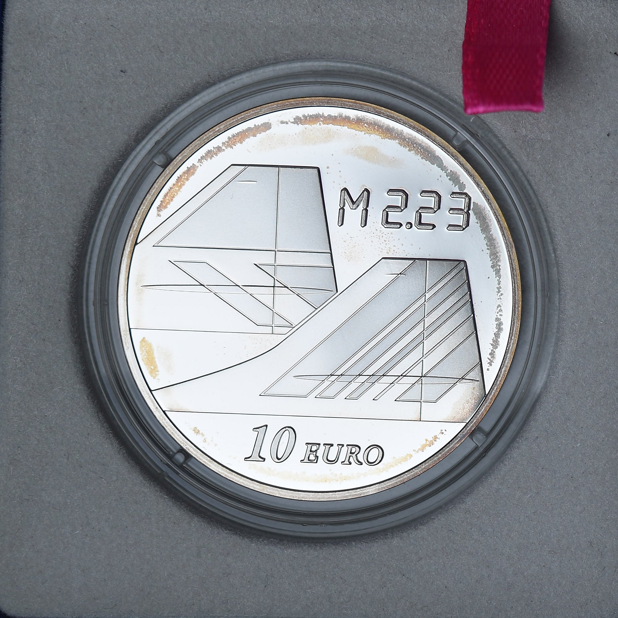 France, 10 Euro, Concorde, 2009, Monnaie de Paris, Proof / BE, MS(65-70), Silver