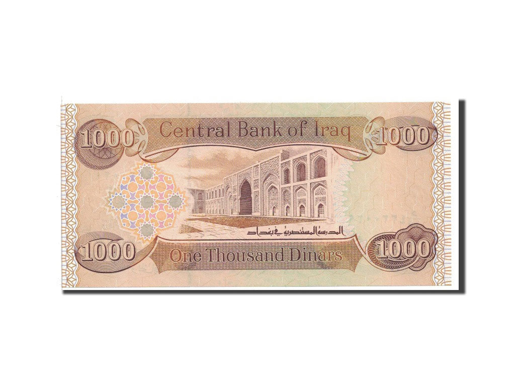 Banknot, Irak, 1000 Dinars, 2003, Undated, KM:93, UNC(65-70)