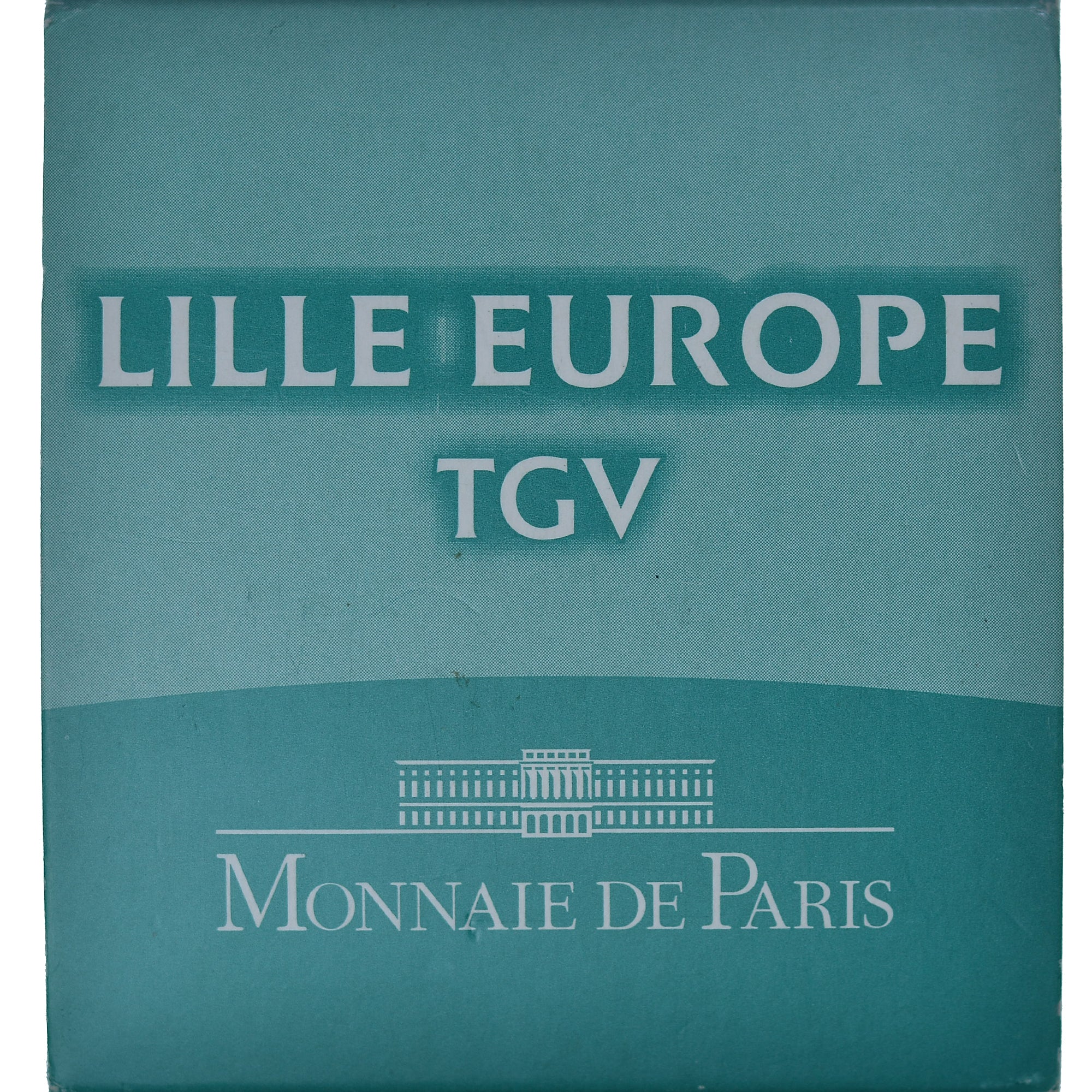 França, 10 Euro, Lille Europe TGV, 2010, Monnaie de Paris, BE, MS(65-70), Prata